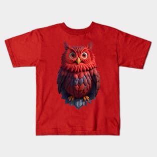 FUNNY OWL Kids T-Shirt
